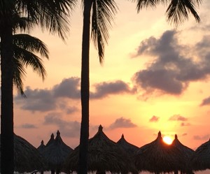 Aruba sunset